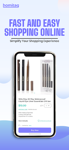 Android application Homitag Shopping screenshort