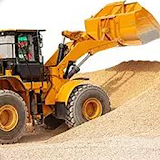 Tractor Sand Excavator Operate icon