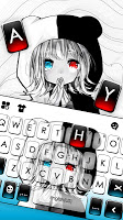 screenshot of Angel Devil Girl Keyboard Them