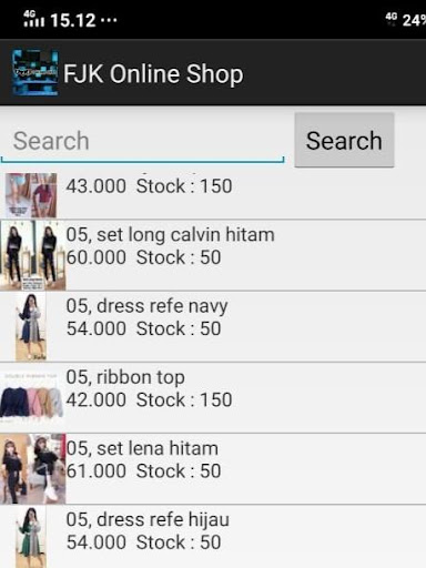 Fjk Online Shop tanah abang