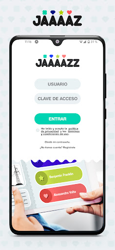 Android application Jaaaazz! screenshort