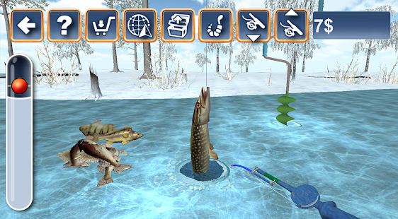 Рыбалка зимняя. Озёра. Screenshot