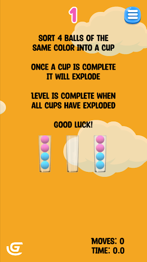 Android application Ball Cup Boom screenshort