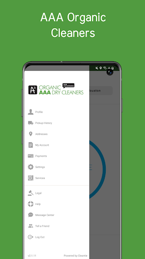Android application AAA Organic Cleaners screenshort