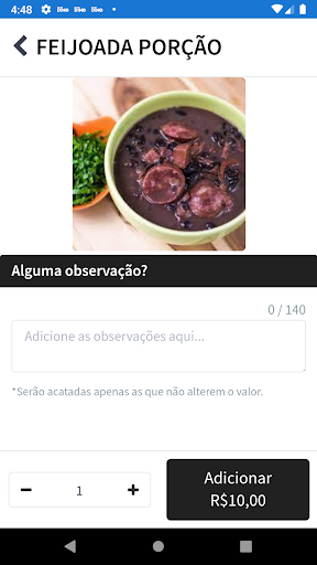 O Rei da Feijoada Screen 2