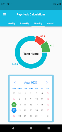 Android application CaughtYah screenshort