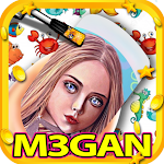 Cover Image of 下载 m3gan Wednesday megan Stickers  APK