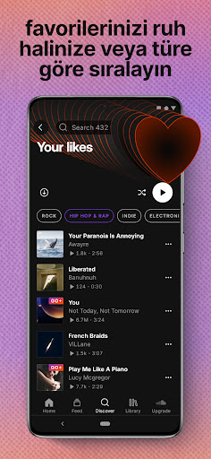 SoundCloud: müzik & audio ekran görüntüsü