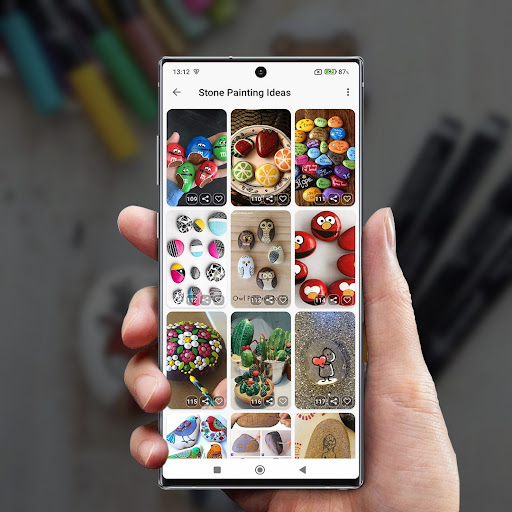 Stone Painting Ideas screenshot 11