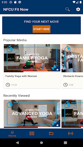 NFCU Fit Now Screen 2