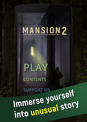 Mansion 2. Text Adventure Screen 3