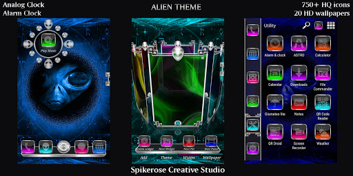 Alien Theme Screen 2