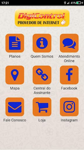 Android application DIGICONTROL screenshort