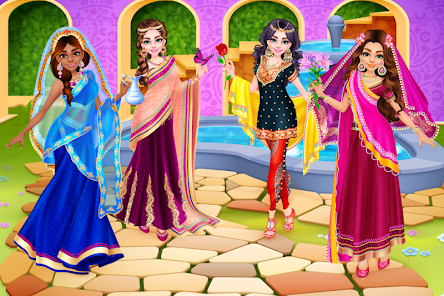 Captura de Pantalla 1 Indian Princess Dress Up android