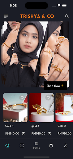 Android application Trishya screenshort