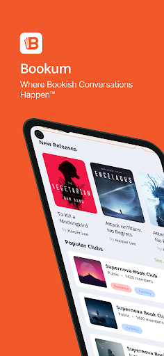 Android application Bookum screenshort