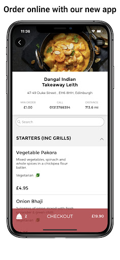 Dangal Indian Takeaway Screen 2