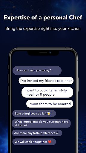 PersonalChef: Recipe Generator Screen 2