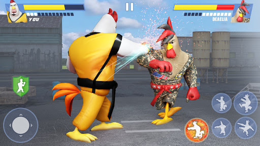 Game Pertarungan Hewan Kung Fu: Petarung Karate Liar