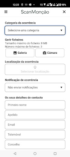 ScanMonção Screen 2