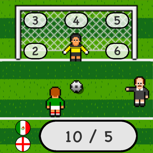 Math penalty kicks  Icon