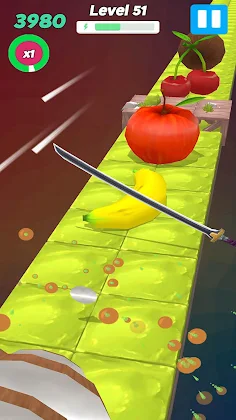 Fruits Cut : Slice Rush - Screenshot 1