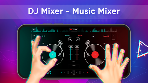 Android application DJ Music Mixer - Bass Booster screenshort