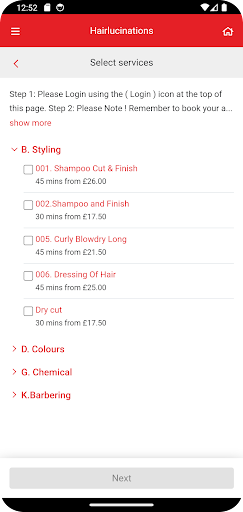 Hairlucinations Screen 2