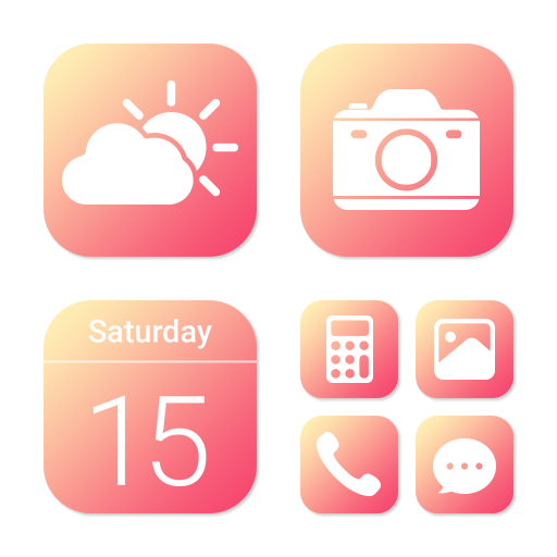 Wow Gradient Wine - Icon Pack logo