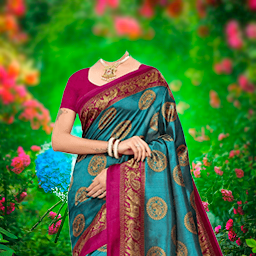 Icon image Classic Women Saree Photo Suit