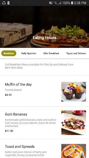 Eating House Screen 3
