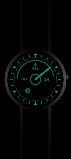 Android application XXIV Watchface screenshort