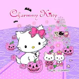 Charmmy Kitty Pink Halloween icon