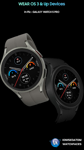 IA103 Classic Analog Watchface Screen 2