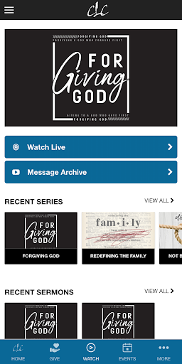 Android application CLC Dayton screenshort