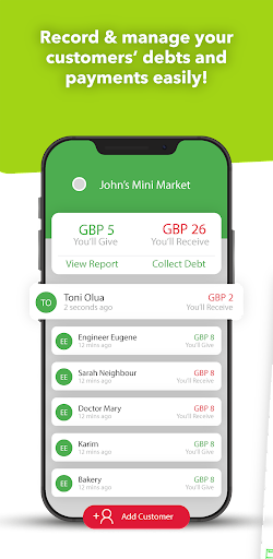 Seelfa: Digital Credit Book Screen 3