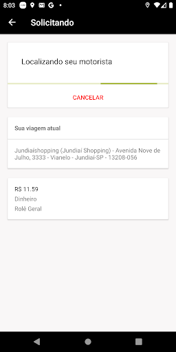 Rolê - Passageiro Screen 2