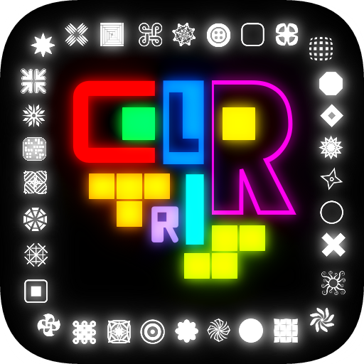 ColorTris - Classic Neon Block  Icon