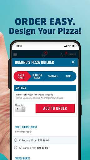 Domino's Pizza Malaysia Screenshot 4 - AppWisp.com