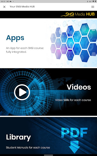 Android application SNSI MediaHub screenshort