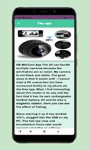 A9 wifi mini camera Guide
