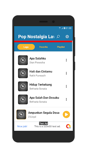 Android application Pop Nostalgia Lawas screenshort