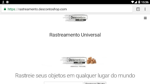 Rastreamento Internacional APP Screen 3