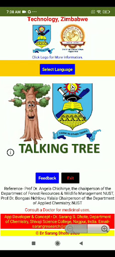 Talking Tree (NUST, Zim) Screen 3