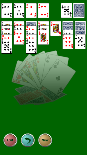 Solitaire game Screen 3