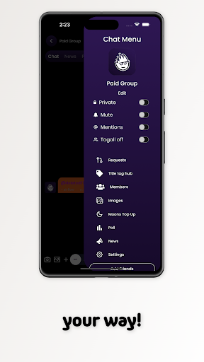 Flarechat Screen 3
