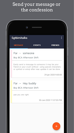 Sgtbimitalks college app Screen 3