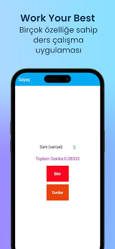 Android application WYB: Kaliteli Çalış screenshort
