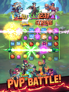 Puzzle Brawl MOD APK :Match 3 PvP RPG (ATTACK MULTIPLIER) Download 9