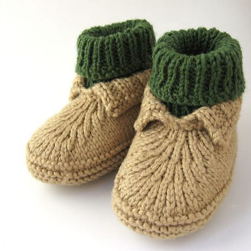 Crochet Baby Booties logo